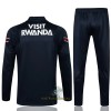 Paris Saint-Germain Trainings Sweatshirt Pak Quarter-zip 2022-23 Blauwe - Kids